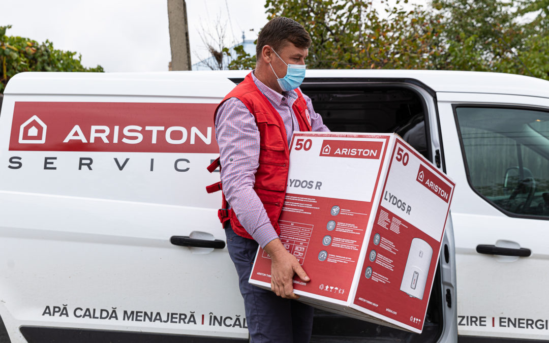 Crucea Roșie Română și Ariston Thermo România au finalizat cea de-a treia ediție a campaniei umanitare Ariston Comfort Challenge