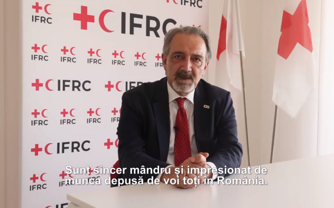 Mesajul preşedintelui Federației Internaţionale de Cruce Roşie şi Semilună Roşie, Francesco Rocca