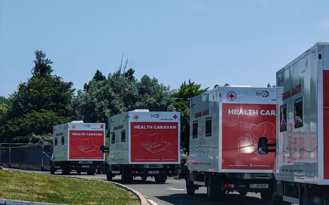 Crucea Roșie Română a lansat Caravana de Sănătate