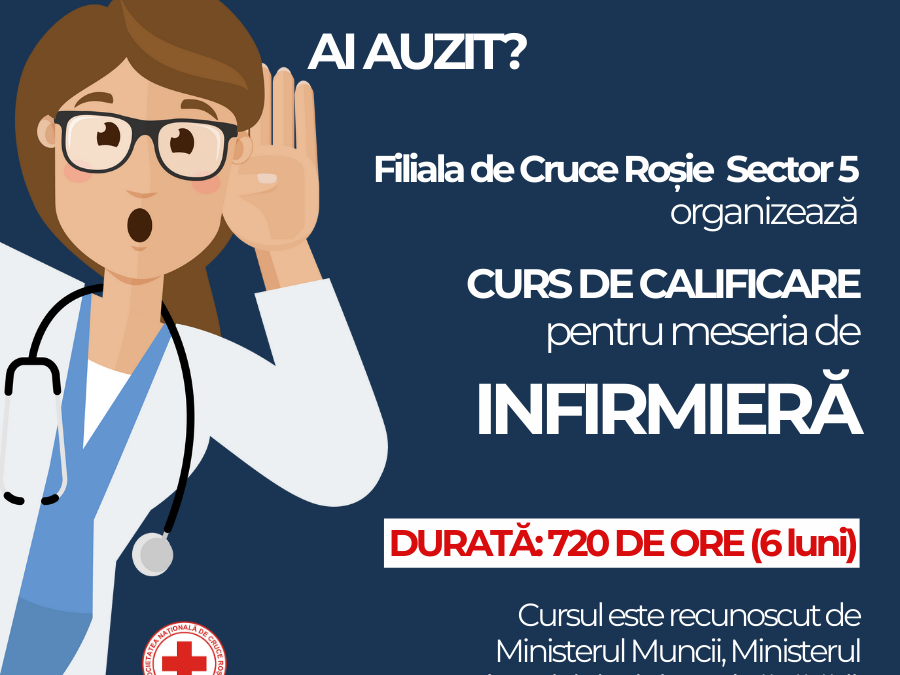 CURS CALIFICARE INFIRMIERĂ